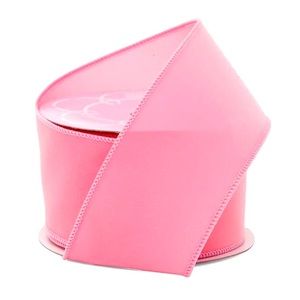 Baby Pink Wired Ribbon